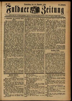 Ausgabe vom Donnerstag, den 14. Dezember 1893.