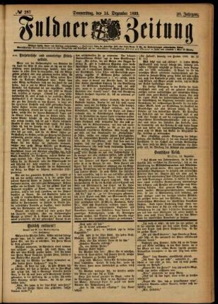 Ausgabe vom Donnerstag, den 14. Dezember 1893.