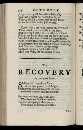 The Recovery