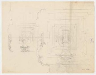Thiersch, Friedrich von; München; Justizpalast - Deckenabwicklungen