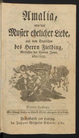 Amalia, oder das Muster ehelicher Liebe
