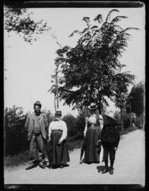 Ohne Titel (Heinrich, Margarete, Hulda und Walter Zille)
