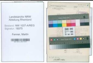 Entnazifizierung Martin Fenner , geb. 00.00.0000 (Landgerichtsrat)