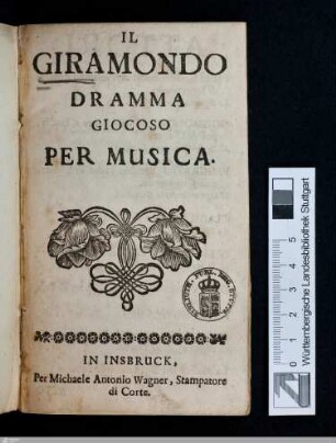 Il Giramondo : Dramma Giocoso Per Musica
