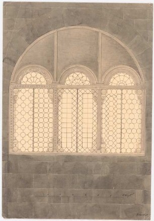 Rundbogenfenster: Ansicht