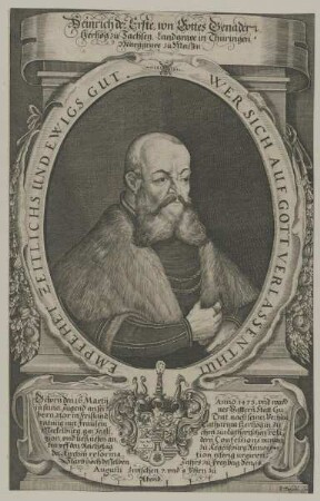 Bildnis des Heinrich I. zu Sachsen