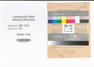 Entnazifizierung Fritz Weber , geb. 18.03.1913 (Kaufmaennischer Angestellter)