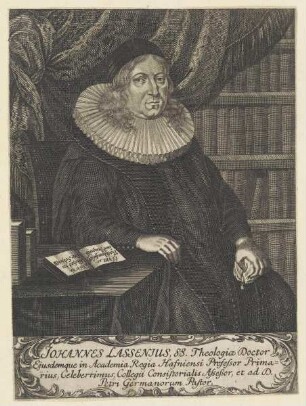Bildnis des Johannes Lassenius