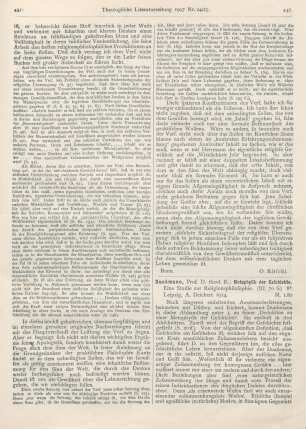 442-443 [Rezension] Dunkmann, Karl, Metaphysik der Geschichte. Eine Studie zur Religionsphilosophie