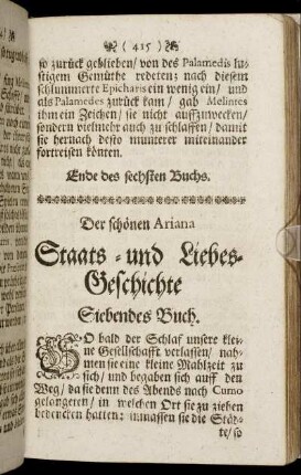Siebendes Buch.