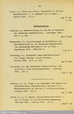 Musikerziehung