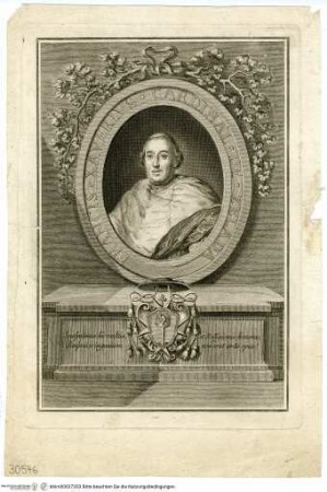 Portrait Kardinal Francisco Xaverio de Zelada - De Zelada, Francis Xaverius, Cardinal, Porträt