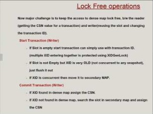 Scalable MVCC solution for Many core machines