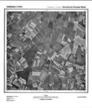 Herzebrock - Groppel West, Gauß-Krüger-Koordinaten: Rechtswert: 3446, Hochwert: 5752