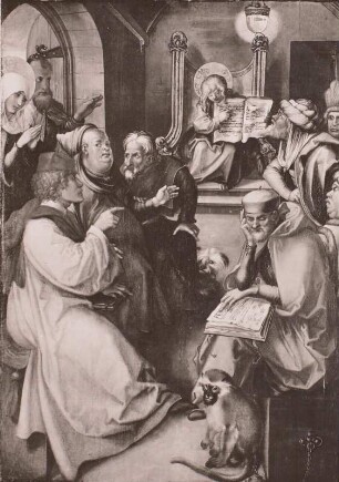 Der zwölfjährige Christus im Tempel