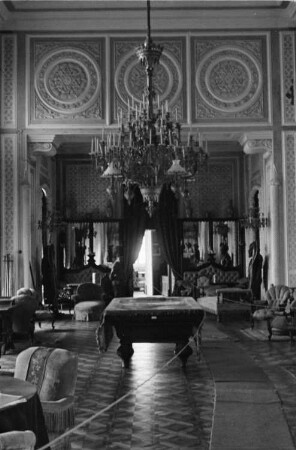 Reisefotos Portugal. Sintra. Palácio Nacional da Pena (nach 1840). Salon