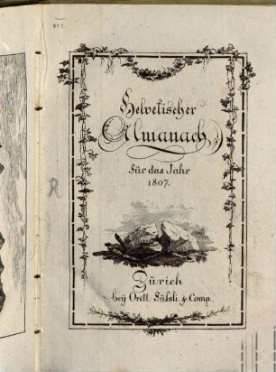 Helvetischer Almanach. 1807