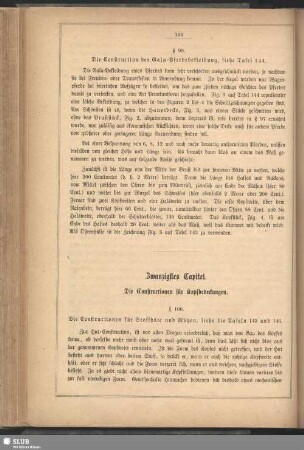 Zwanzigstes Capitel. Die Constructionnen für Kopfbedeckungen