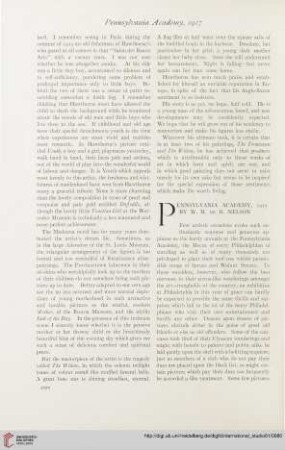 Vol. 61 (1917) = No. 241: Pennsylvania Academy, 1917