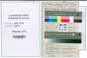 Entnazifizierung Kurt Hollands , geb. 09.02.1903 (Schlosser)
