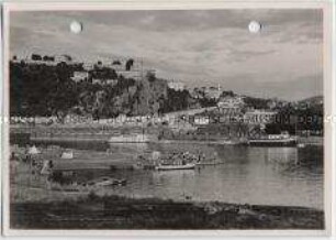 Koblenz, Festung Ehrenbreitstein, Deutsches Eck
