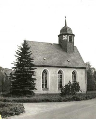 Bahratal-Markersbach. Dorfkirche Markersbach (um 1650, 1701, 1838)