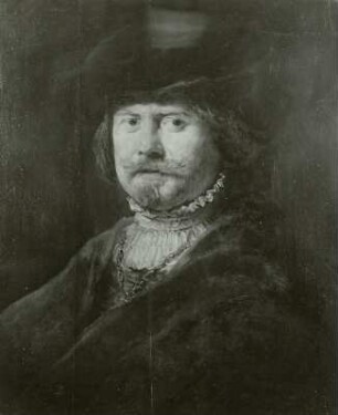 Bildnis Rembrandts im roten Mantel