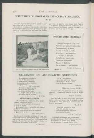 Certamen de postales de "Cuba y América." : (N°. 2)