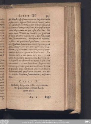 Caput II. Probatur scripturae dictis, vere renatos spiritum sanctum & fidem saepe amitere.