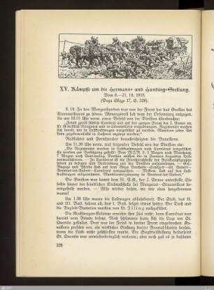 XV. Kämpfe um die Hermann- und Hunding-Stellung