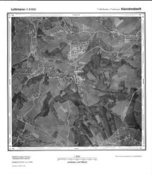 Kleindresbach, Gauß-Krüger-Koordinaten: Rechtswert: 2586, Hochwert: 5644
