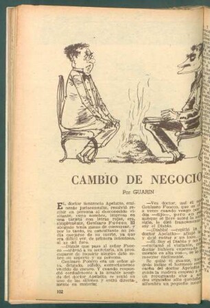 Cambio de negocio