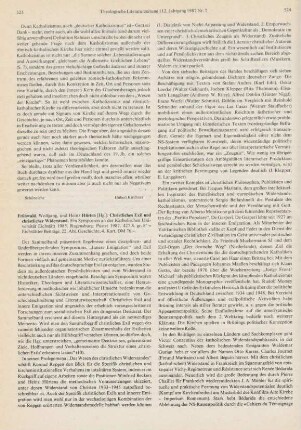 523-525 [Rezension] Christliches Exil und christlicher Widerstand