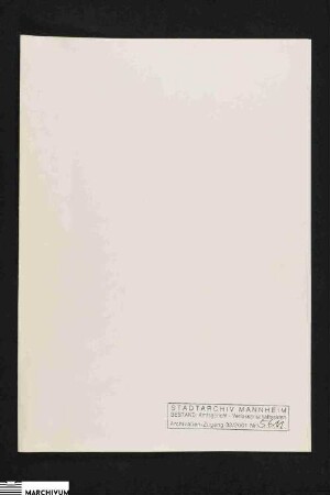 Vermögen des verstorbenen Peter Joseph Franz von Roseneck
