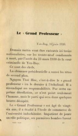 Le "Grand Professeur"