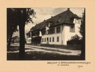 Beamtenwohnhaus, Hanau: Ansicht Straßenseite