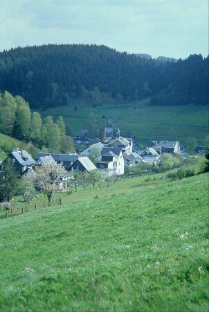 Blick zur Dorfmitte