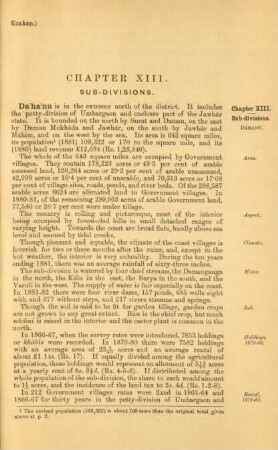 Chapter XIII. Sub-divisions