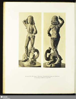 12b. Hl. Georg / Dresden, Altertumsmuseum, aus Glauchau / Altenburger (?) Meister um 1490