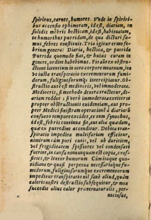 Febrium putridarum expositio