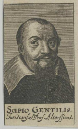 Bildnis des Scipio Gentilis