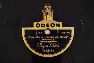 Ouvertüre zu "Dichter und Bauer : II / von Suppé