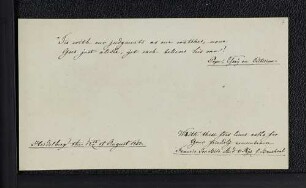 Franz Joseph Bils. – Heidelberg, 18.08.1808
