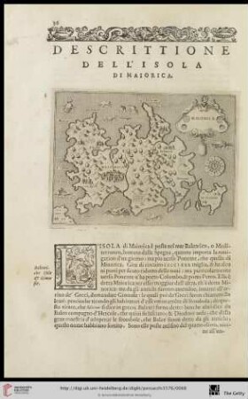 Descrittione dell‘ Isola di Maiorica