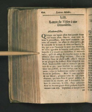 Lettres Melées. - Vermischte Schreiben. [LIII. -XCIV.]