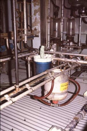 Fotografie: Melktechnik, Rohrmelkanlage, Reinigungstechnik