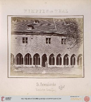 29. Wimpfen im Thal: St. Peterskirche (Westlicher Kreuzgang)