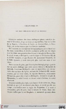 Chapitre IV: Les deux obélisques devant le Césaréum