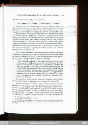 Les Difficultès De L'Industrialisation