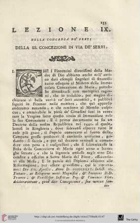 Lezione IX.